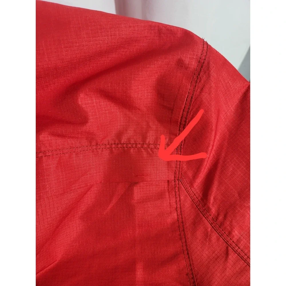 Mens True Religion Full Zip Track Jacket Size 2XL / TTG Red ~Zip Pockets